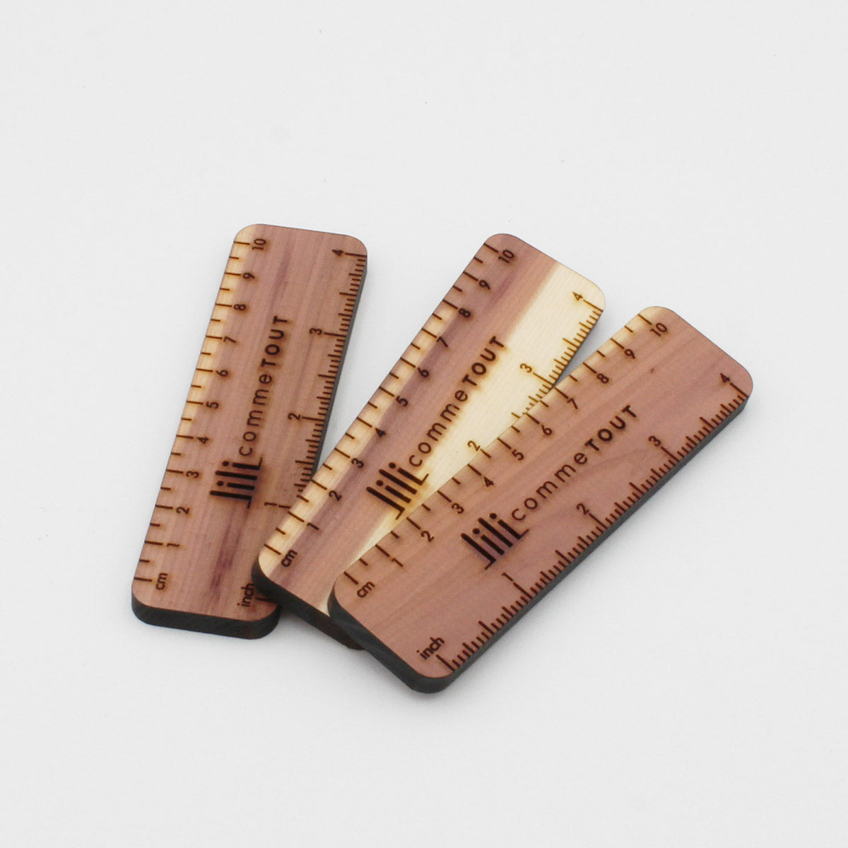 Mini-Règles en Cèdre - Lili Comme Tout x Katrinkles