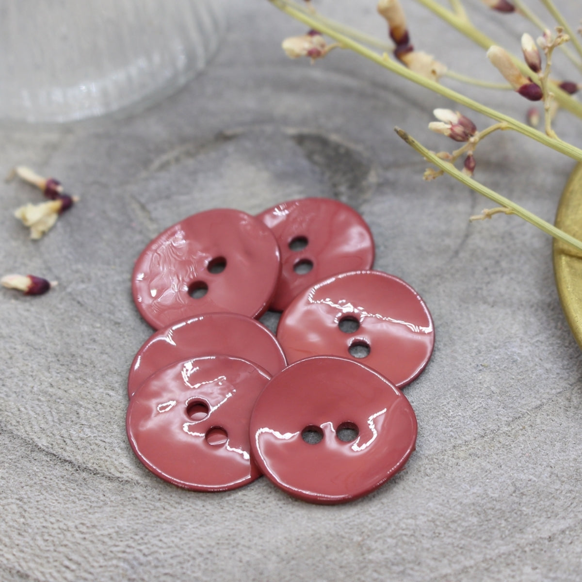 Boutons Glossy - Atelier Brunette