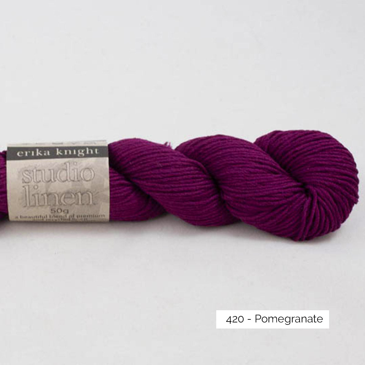 Studio Linen d'Erika Knight, coloris 420 Pomegranate