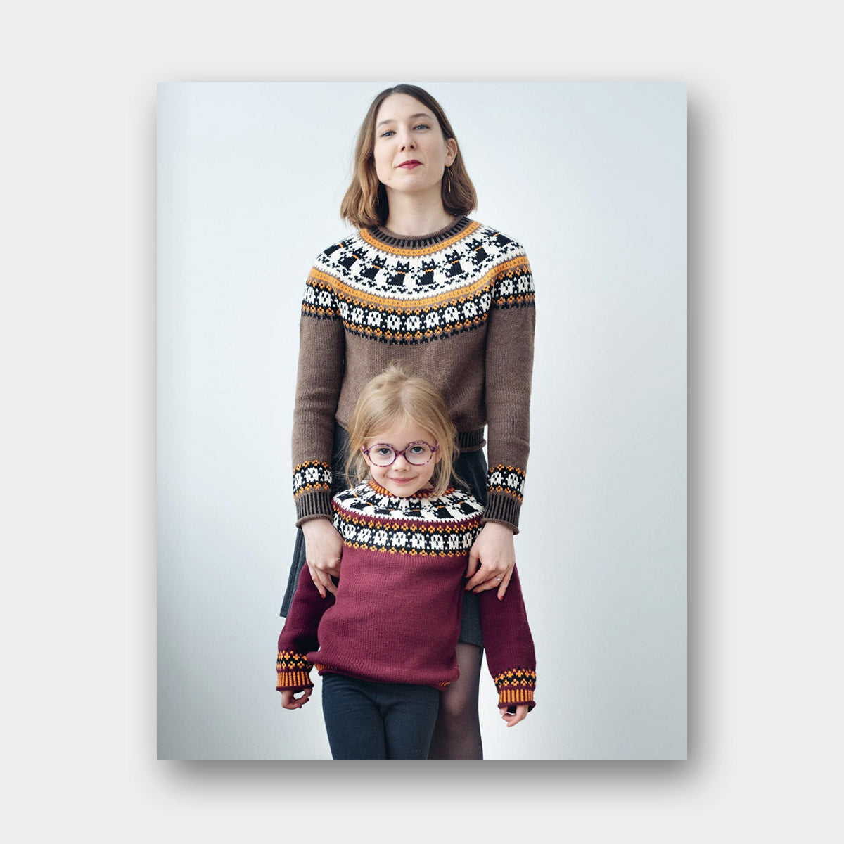Jolis Pulls d'Hiver en Jacquard - Morgane Mazevet