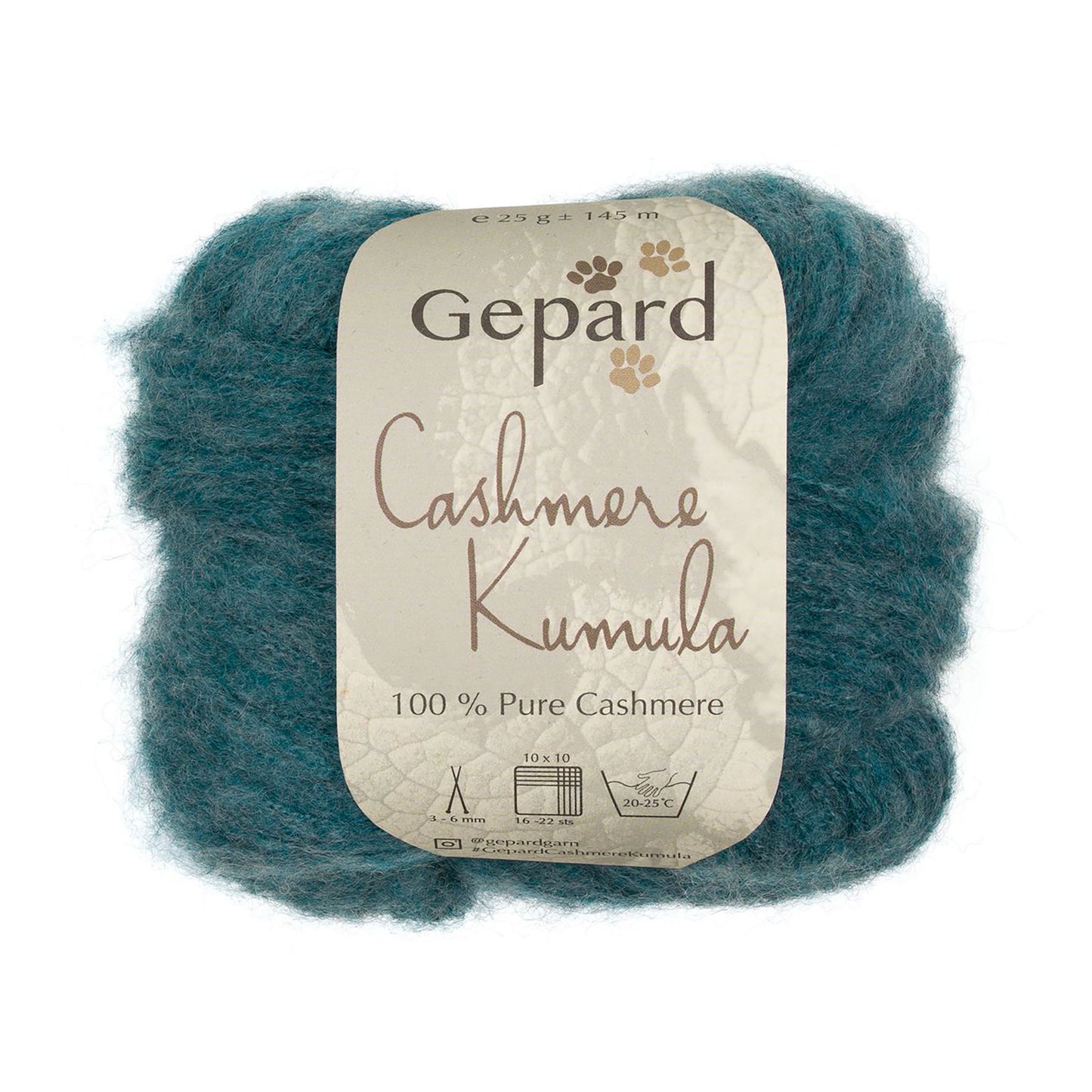 Pelote de Cashmere Kumula de Gepard Garn coloris 854 Slate Blue