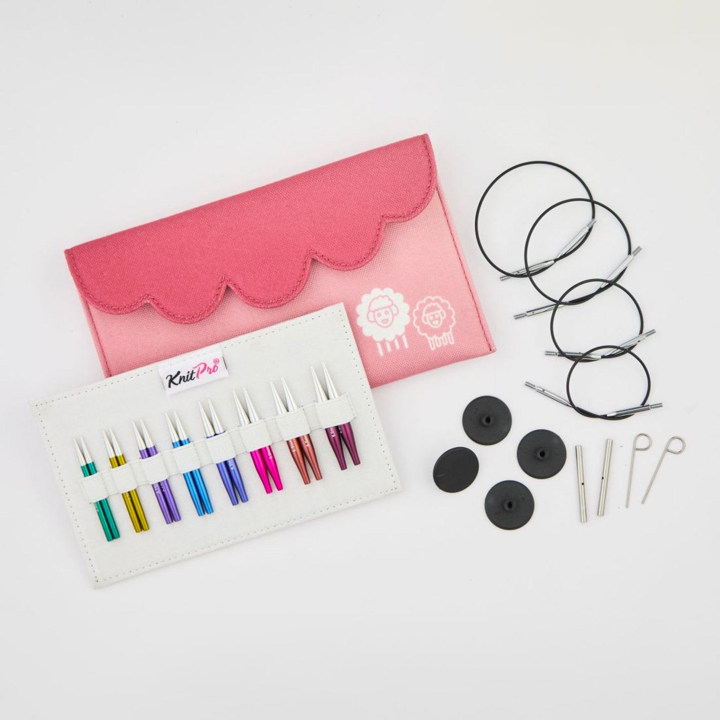 Kit Zing Mini (Pointes Courtes 5 cm) - Knit Pro