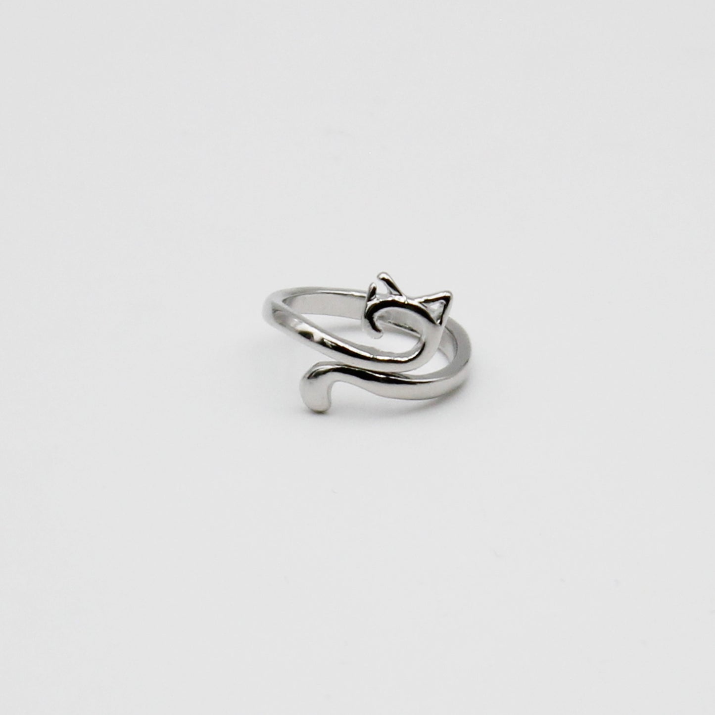 Bague de tension Chat de Lili Comme Tout coloris Argent