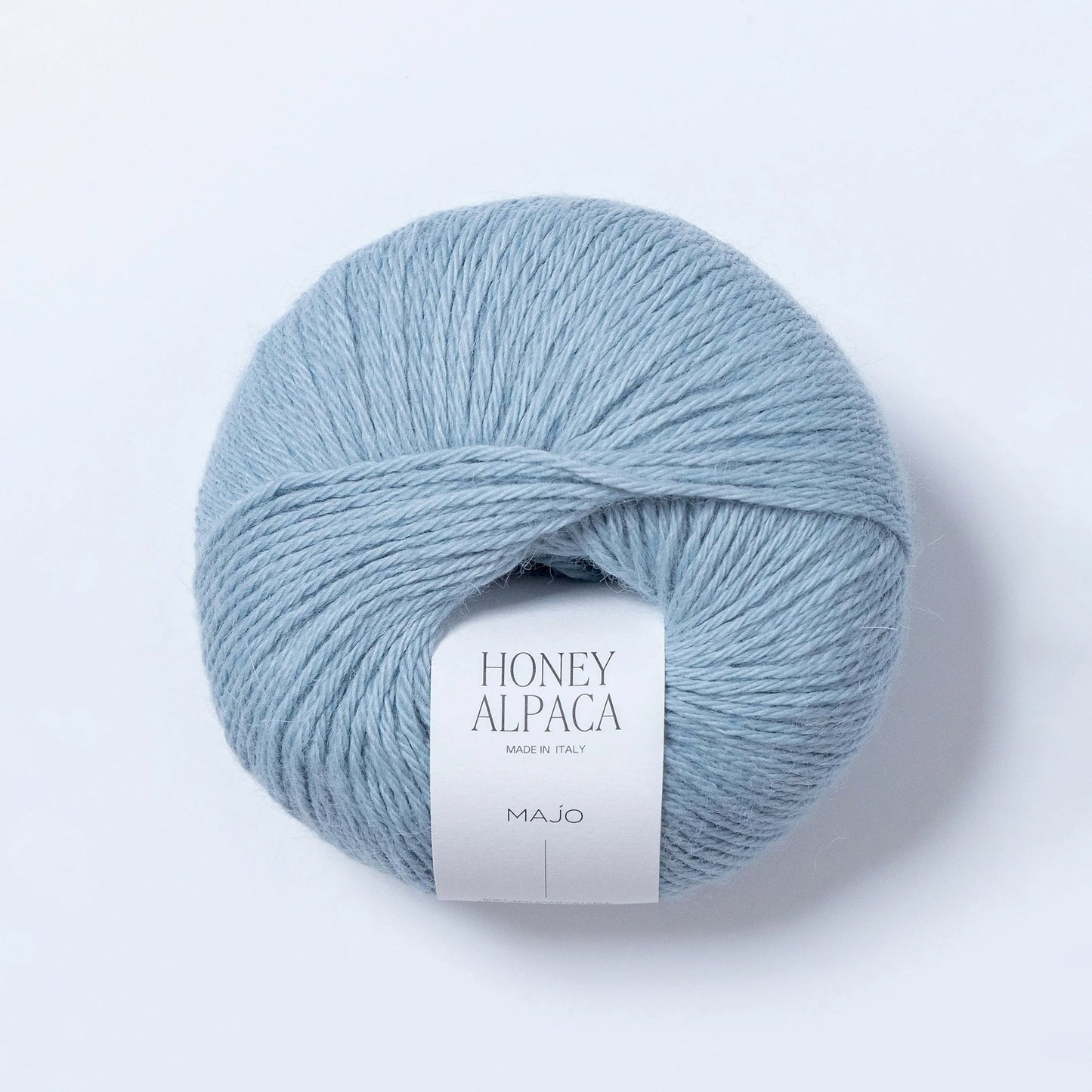 Pelote de Honey Alpaca de Majo Garn coloris 805 Dusty Aqua