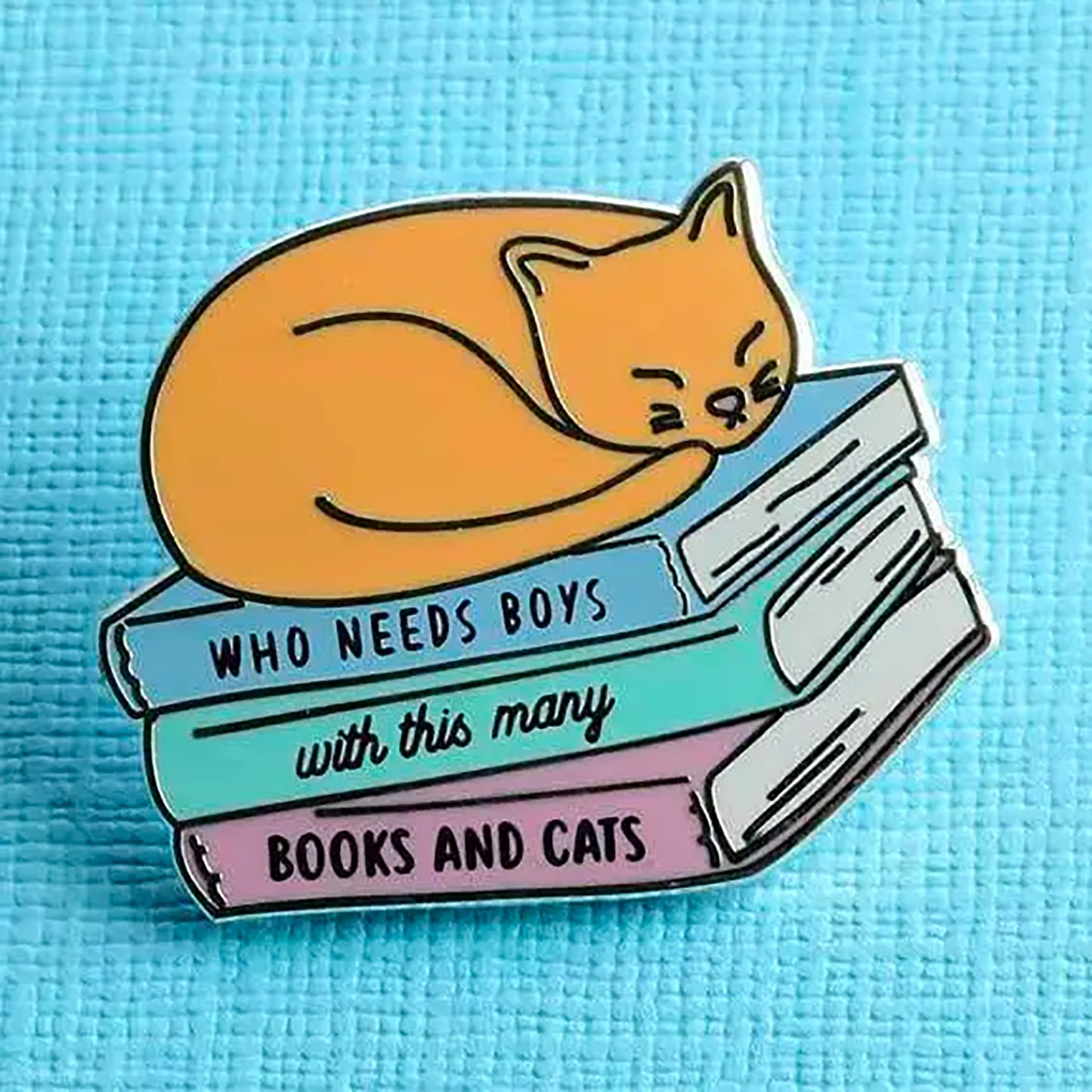 Pin's de Punky Pins modèle Who Needs Boys