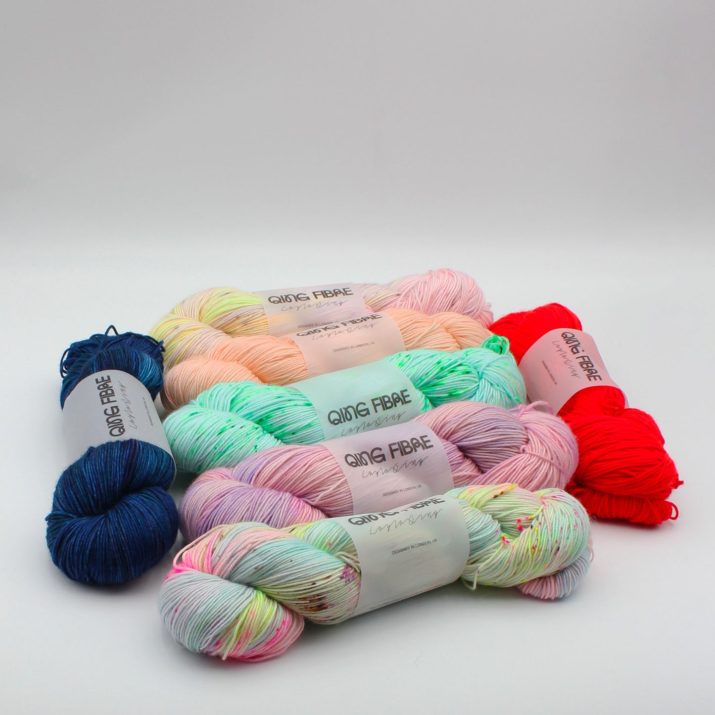 Dashing Fingering - Qing Fibre