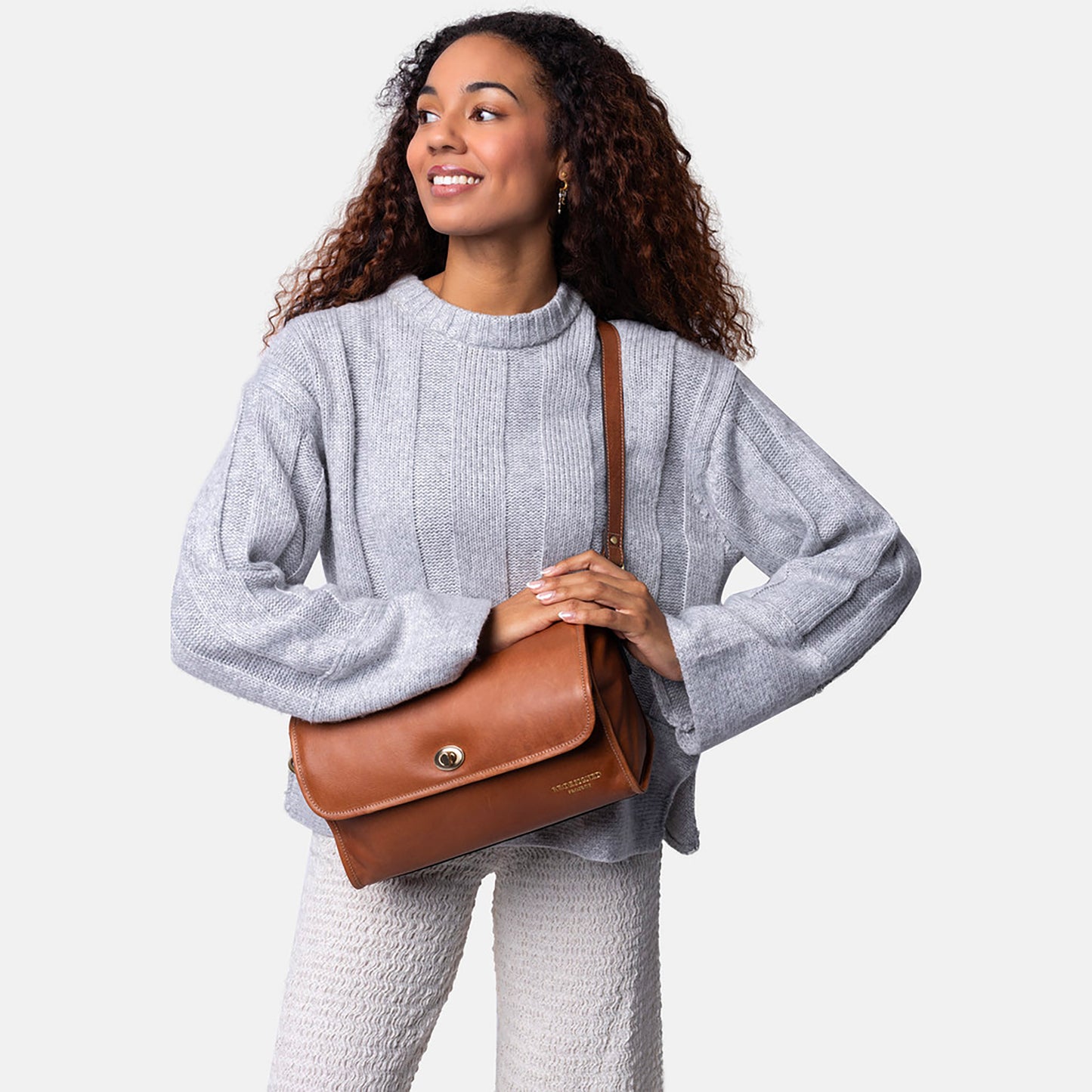 Sac avec rangement pour aiguilles P074 de Re:Designed coloris Walnut