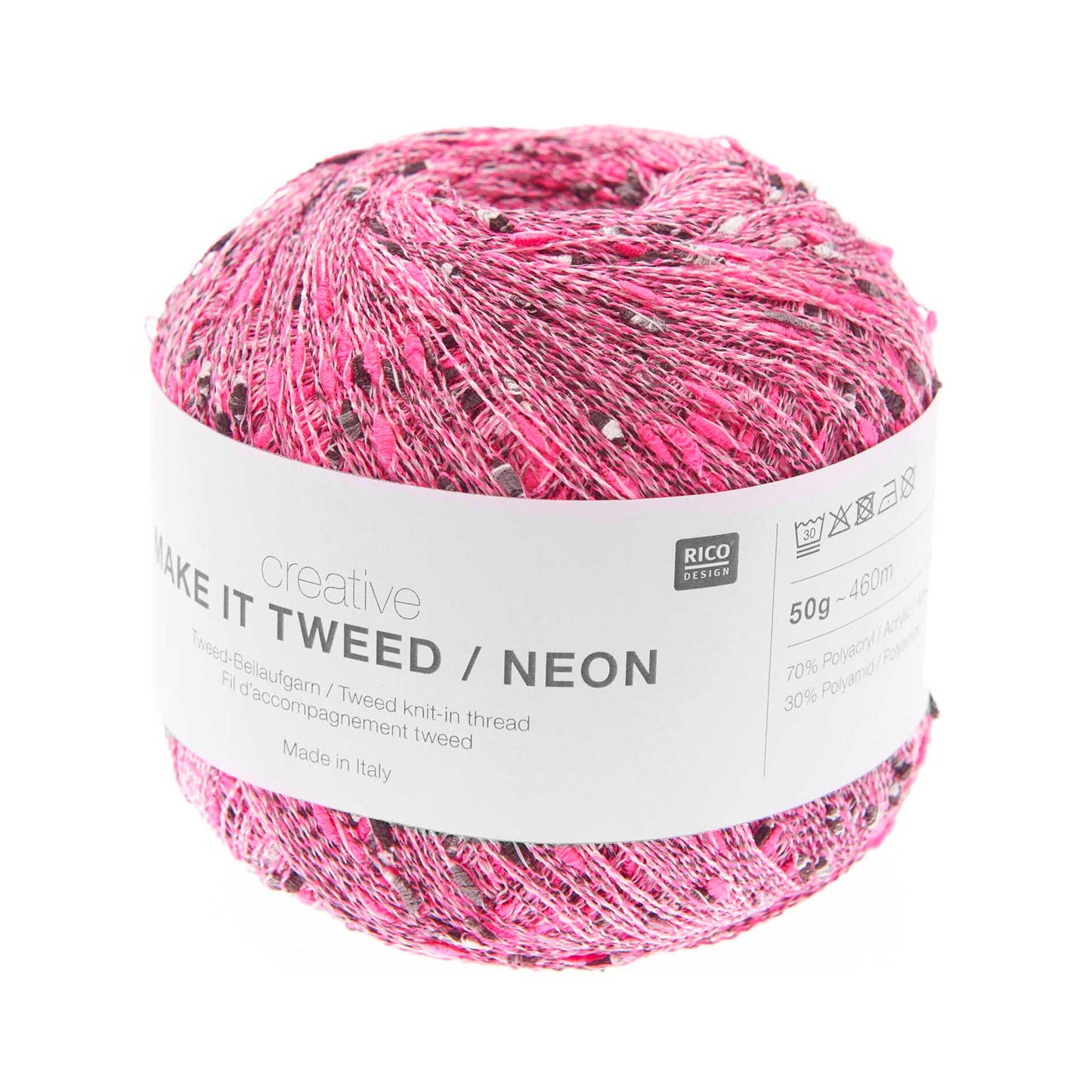 Creative Make It Tweed Neon de Rico Design coloris 002 Neon Pink