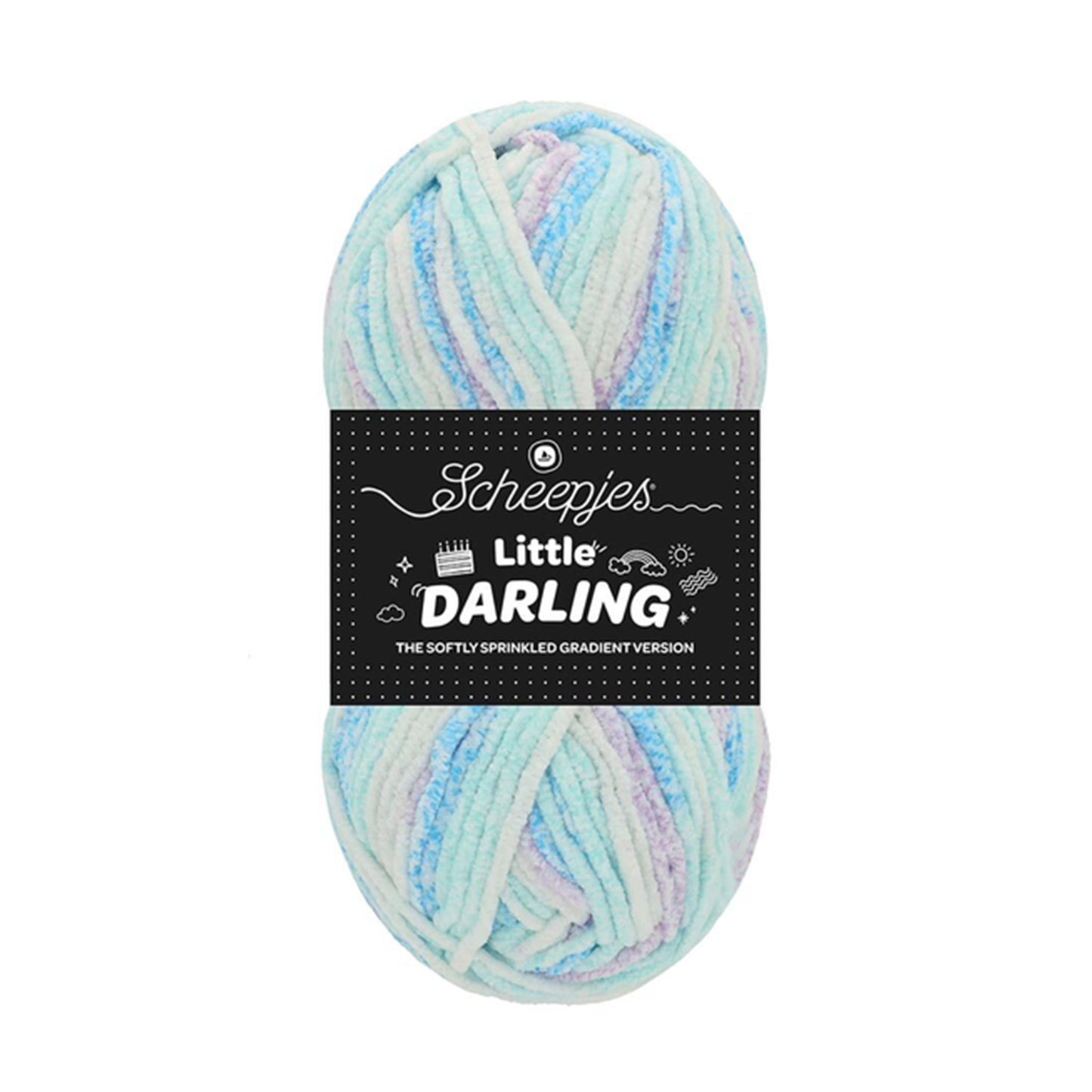 Little Darling 50 grammes Uni ou Sprinkled Gradient - Scheepjes (brouillon en cours)