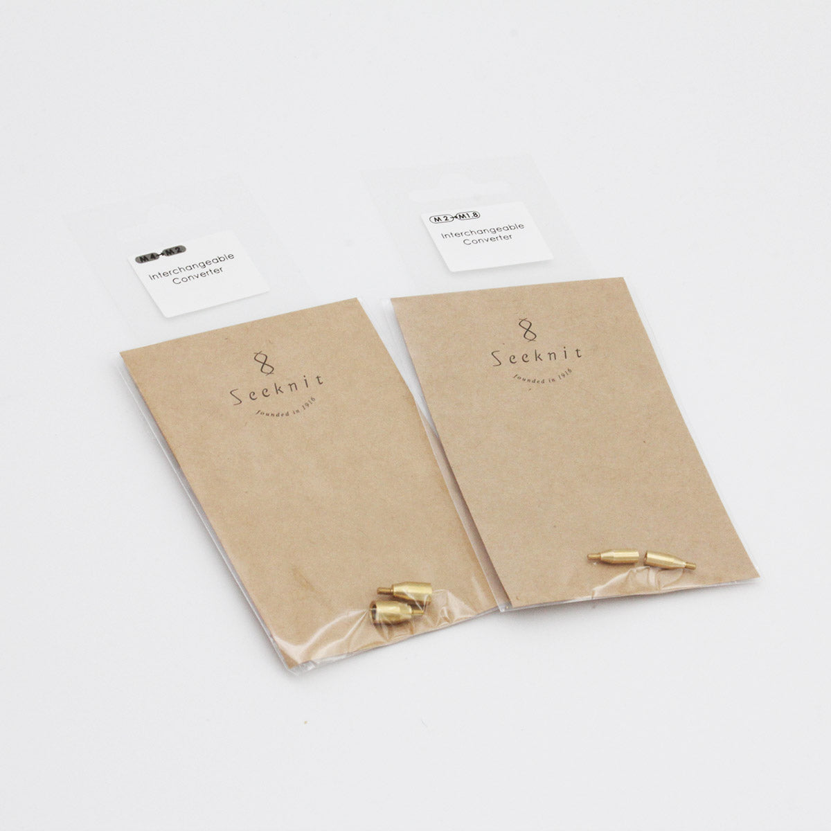 Adaptateurs de câbles pour aiguilles circulaires interchangeables Seeknit (Kinki Amibari) permettant d'utiliser des câbles de diamètre différent