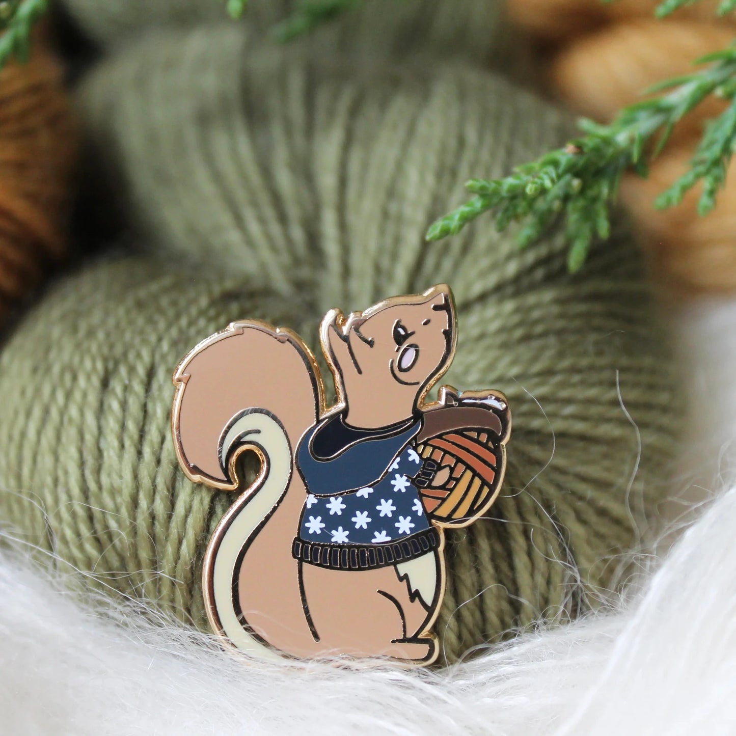 Pin's Twill & Print modèle Squirrel