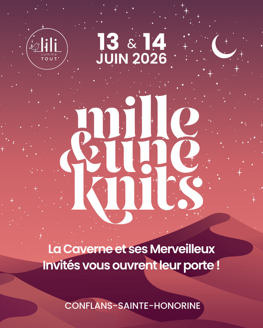 1001 Knits : Réservations (samedi 13 et dimanche 14 juin 2026)