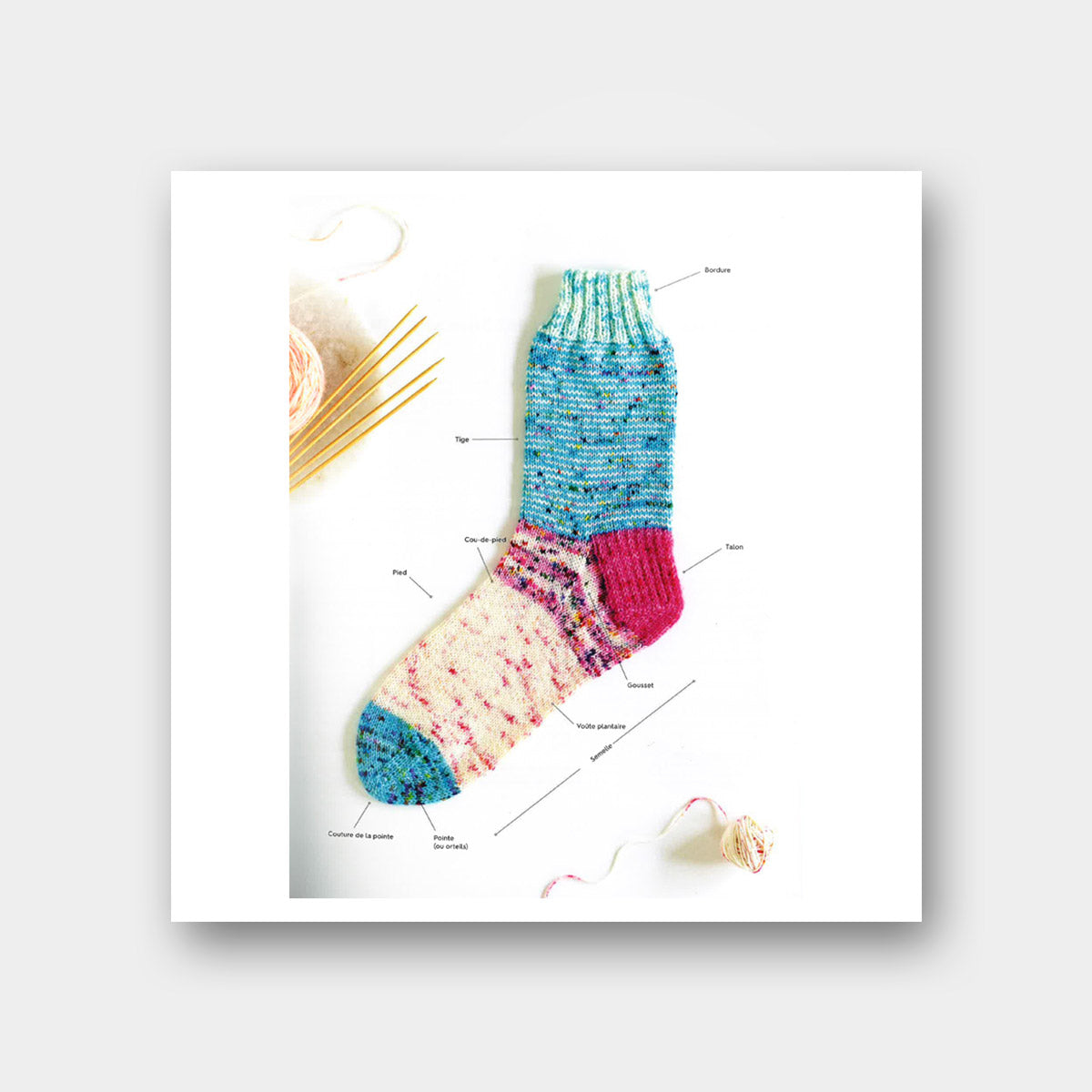 La bible des chaussettes au tricot - Lynne Rowe