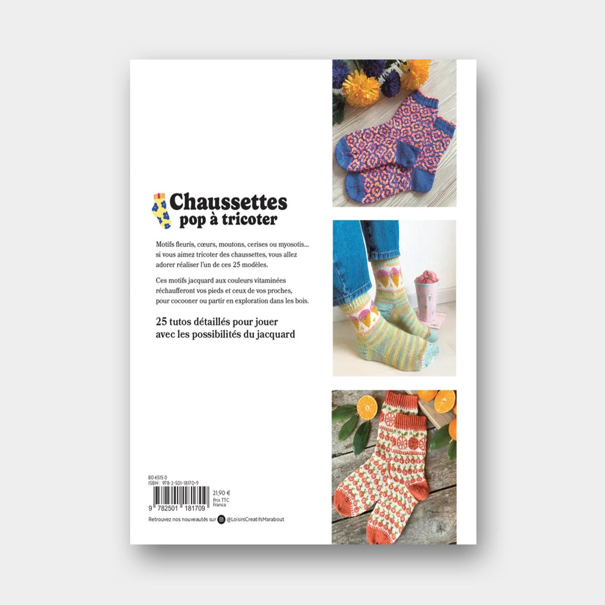 Chaussettes Pop à Tricoter - Charlotte Stone