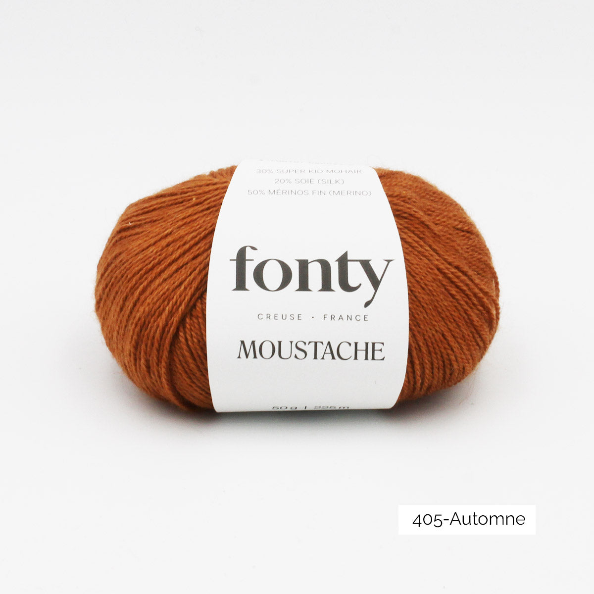 Une pelote de Moustache de Fonty coloris Automne