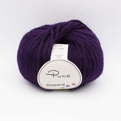 Pelote de Puno de Gepard coloris 660 Dark Purple