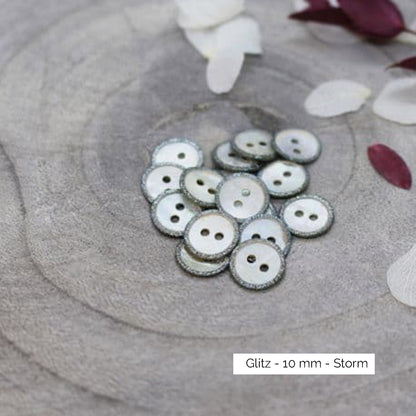 Boutons Glitz - Atelier Brunette