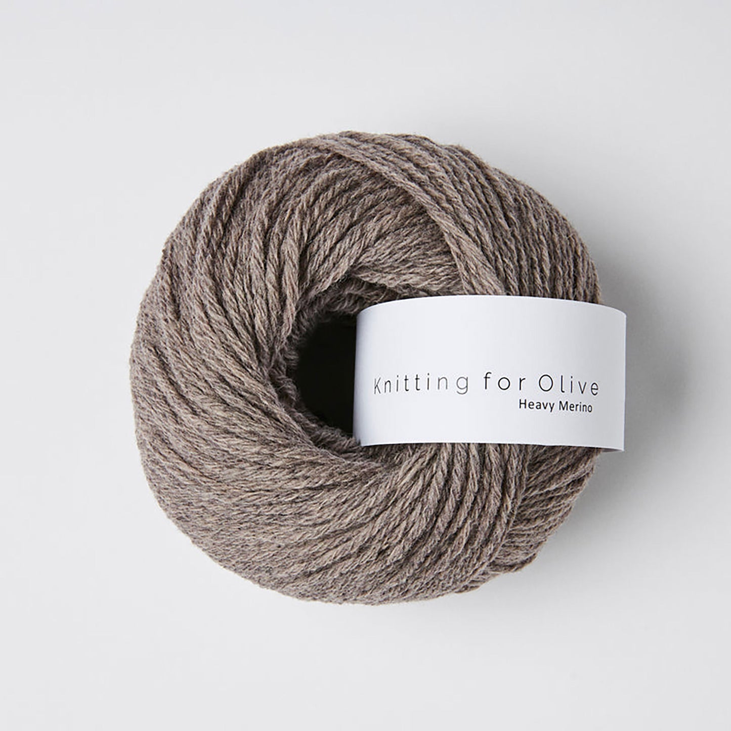 Pelote de Heavy Merino de Knitting for Olive (KFO) coloris Dusty Moose
