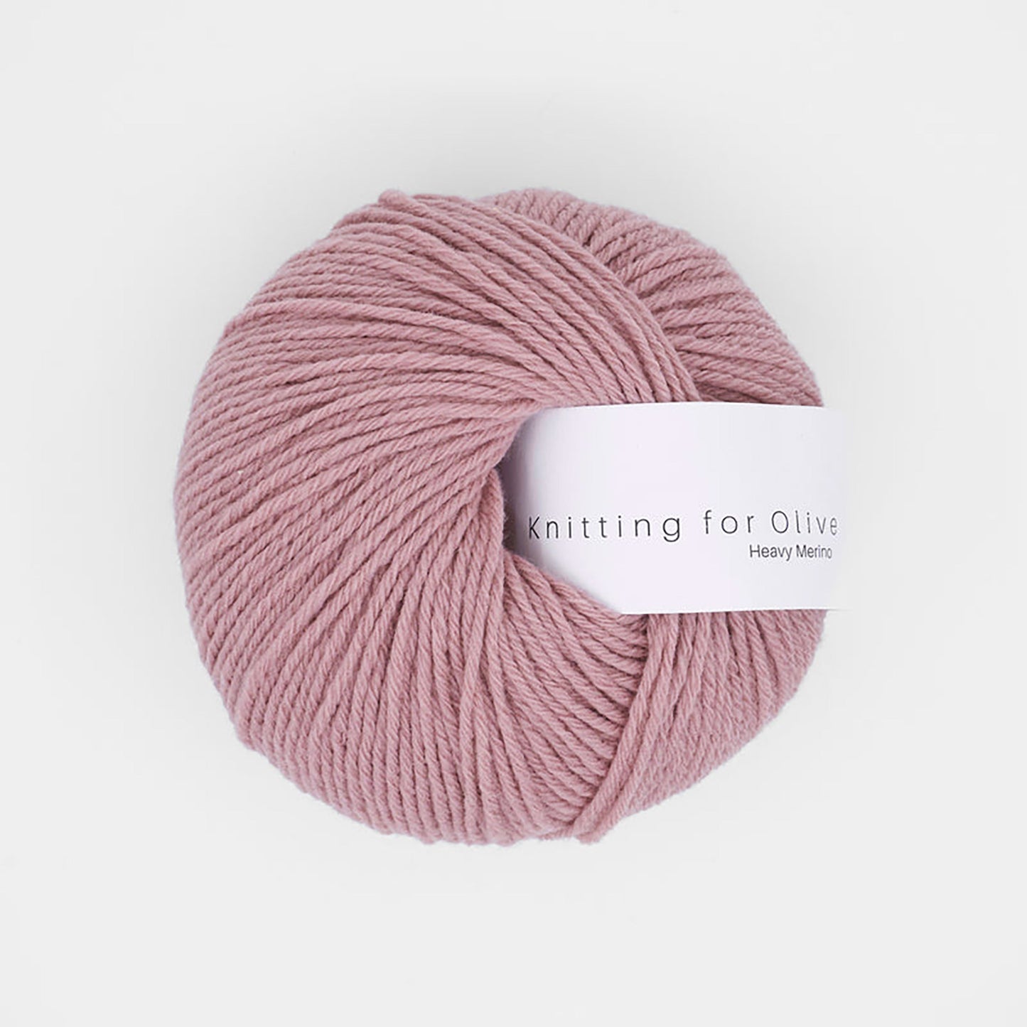 Pelote de Heavy Merino de Knitting for Olive (KFO) coloris Dusty Rose