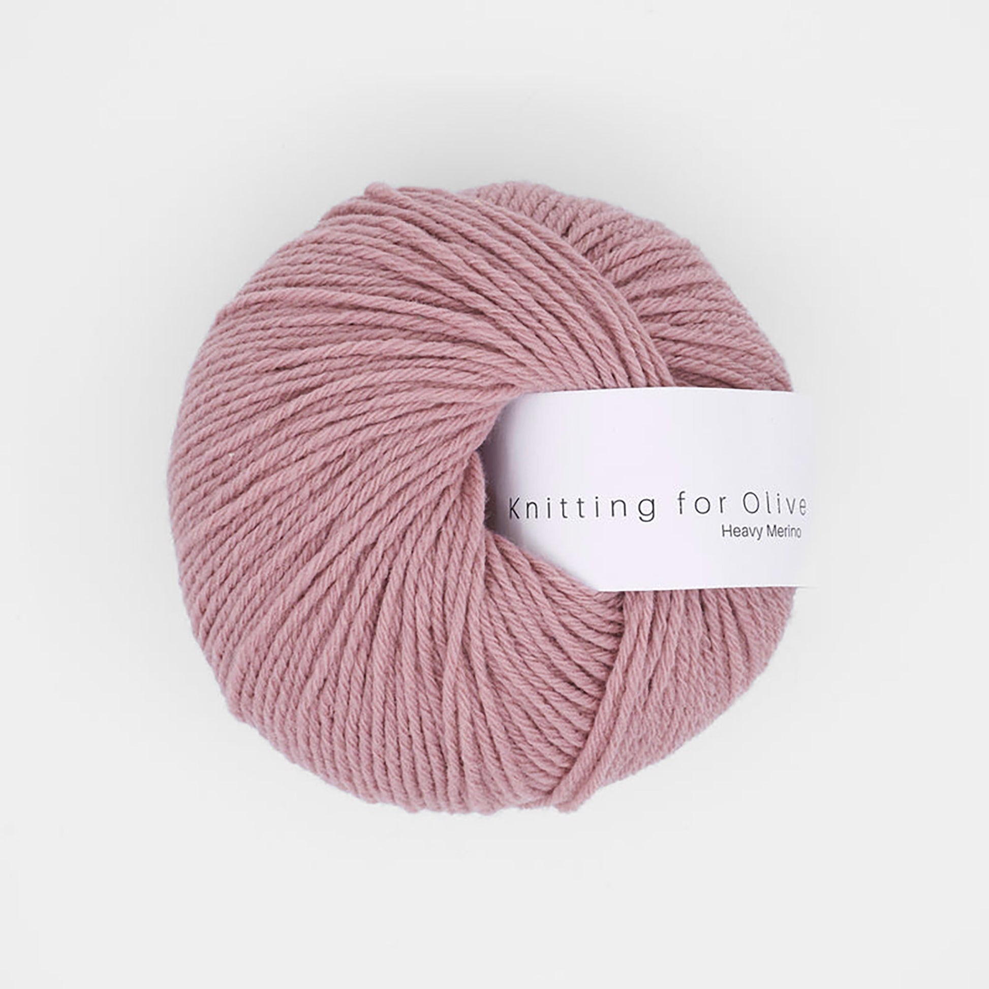 Pelote de Heavy Merino de Knitting for Olive (KFO) coloris Dusty Rose