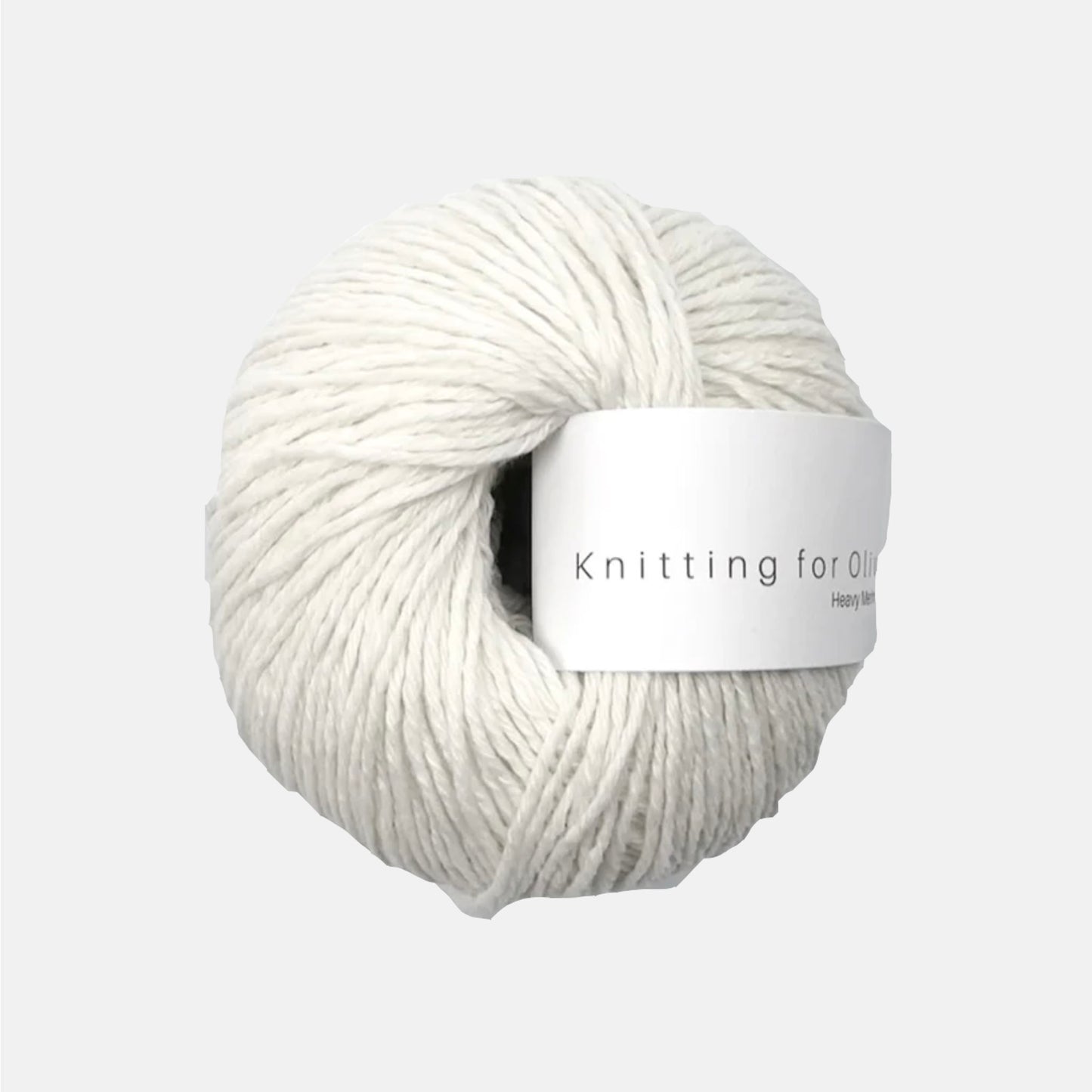 Pelote de Heavy Merino de Knitting for Olive, coloris Snowflake