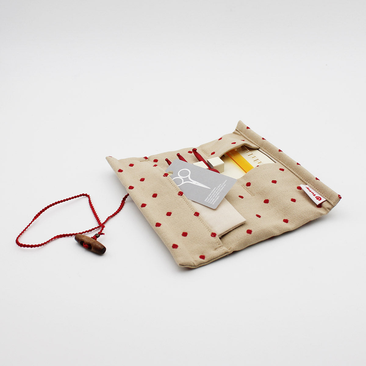 ETIMO Red Crochet Hook Set Red Knitting Needle Tulip Cushion Grip Japan Gift ETIMO Red Crochet Hook Set Red Knitting Needle Tulip Cushion Grip Japan Gift