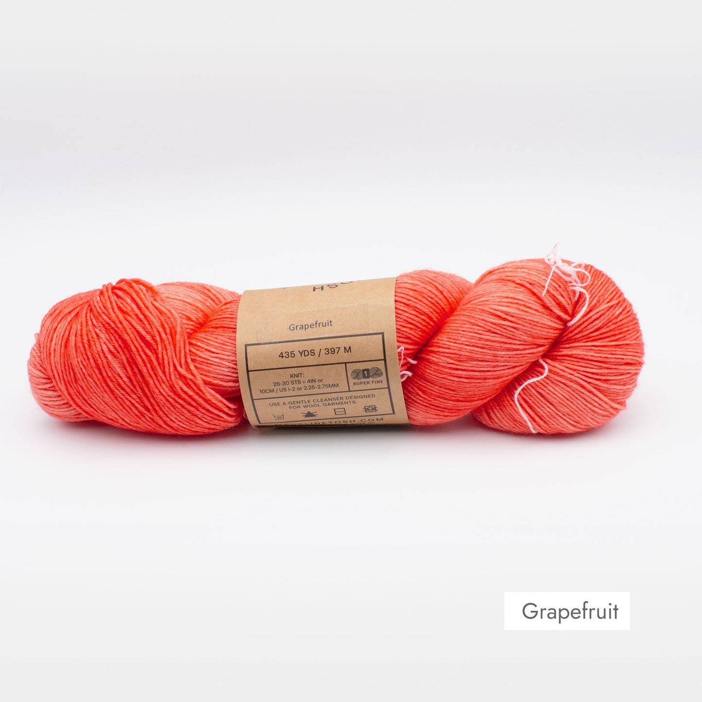 Echeveau de MadelineTosh EuroSock coloris Grapefruit