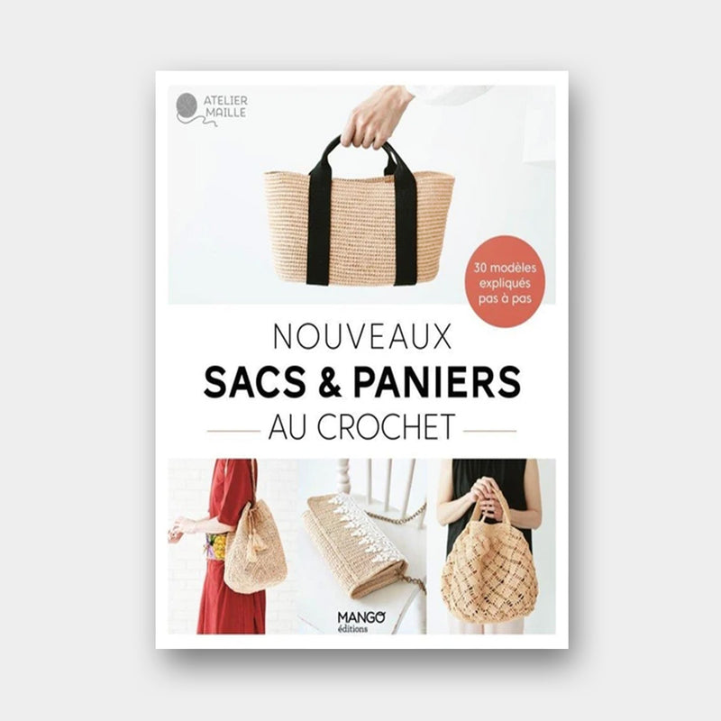 Nouveaux sacs et paniers au crochet - Géraldine Oudin