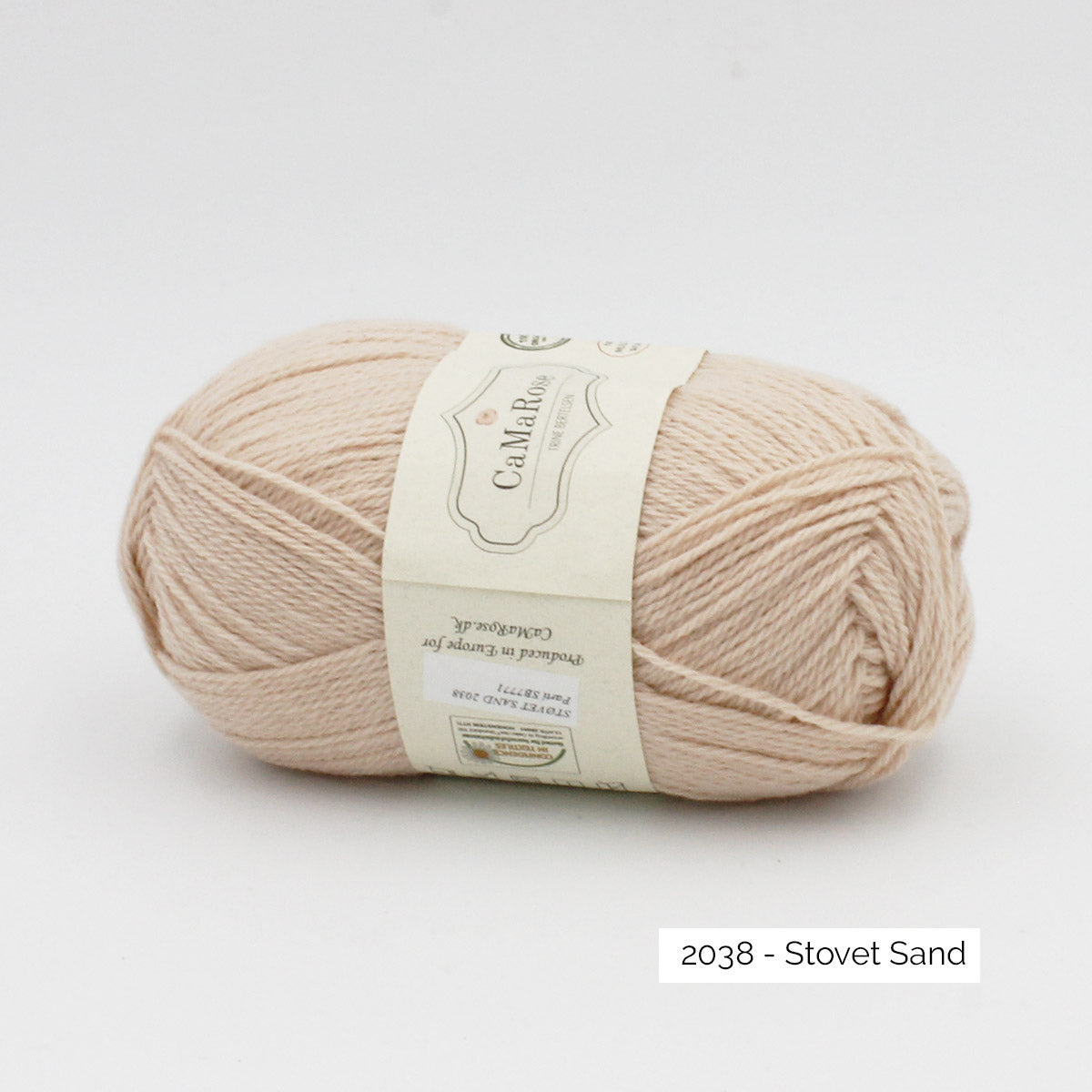 Une pelote de Okologist Sommeruld de CaMaRose coloris Stovet Sand