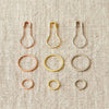 Precious Metal Stitch Markers - Cocoknits