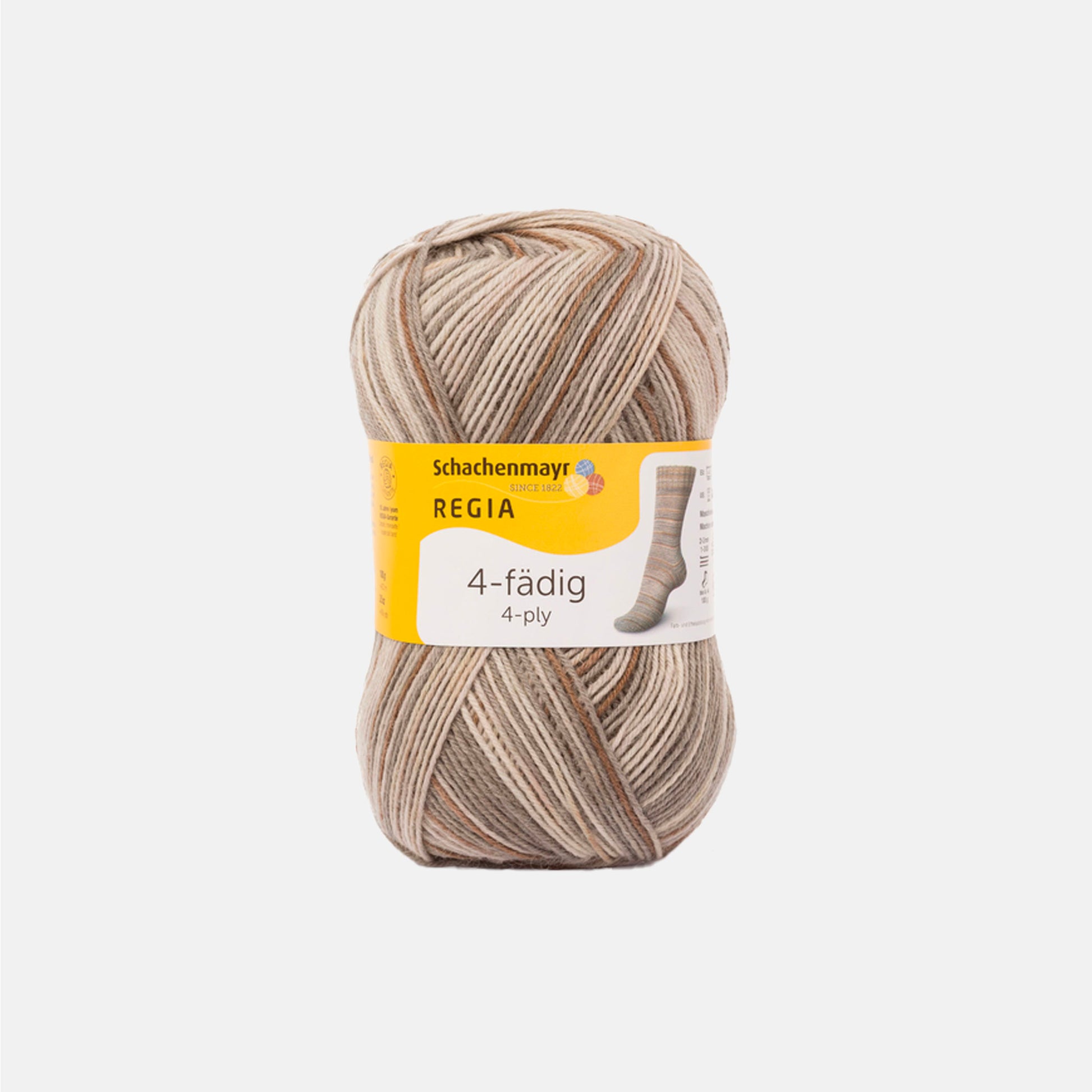 Pelote de Regia 4-fädig (4-ply), coloris 7385 Stone