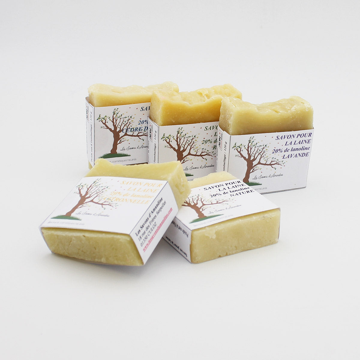 Savon naturel pour la laine - Les Savons d'Amandine