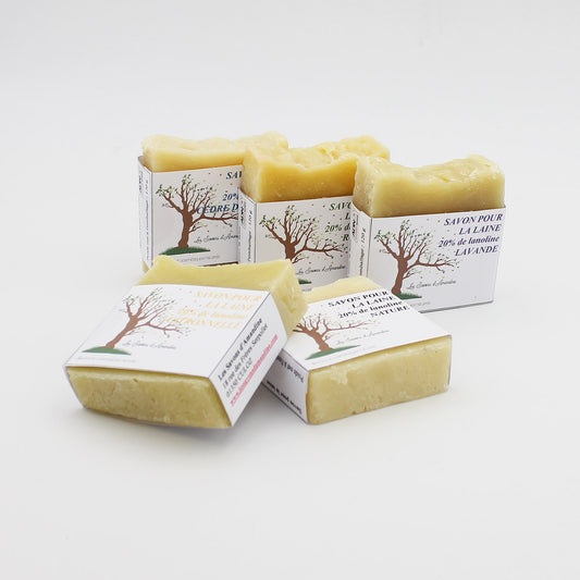 Savon naturel pour la laine - Les Savons d'Amandine