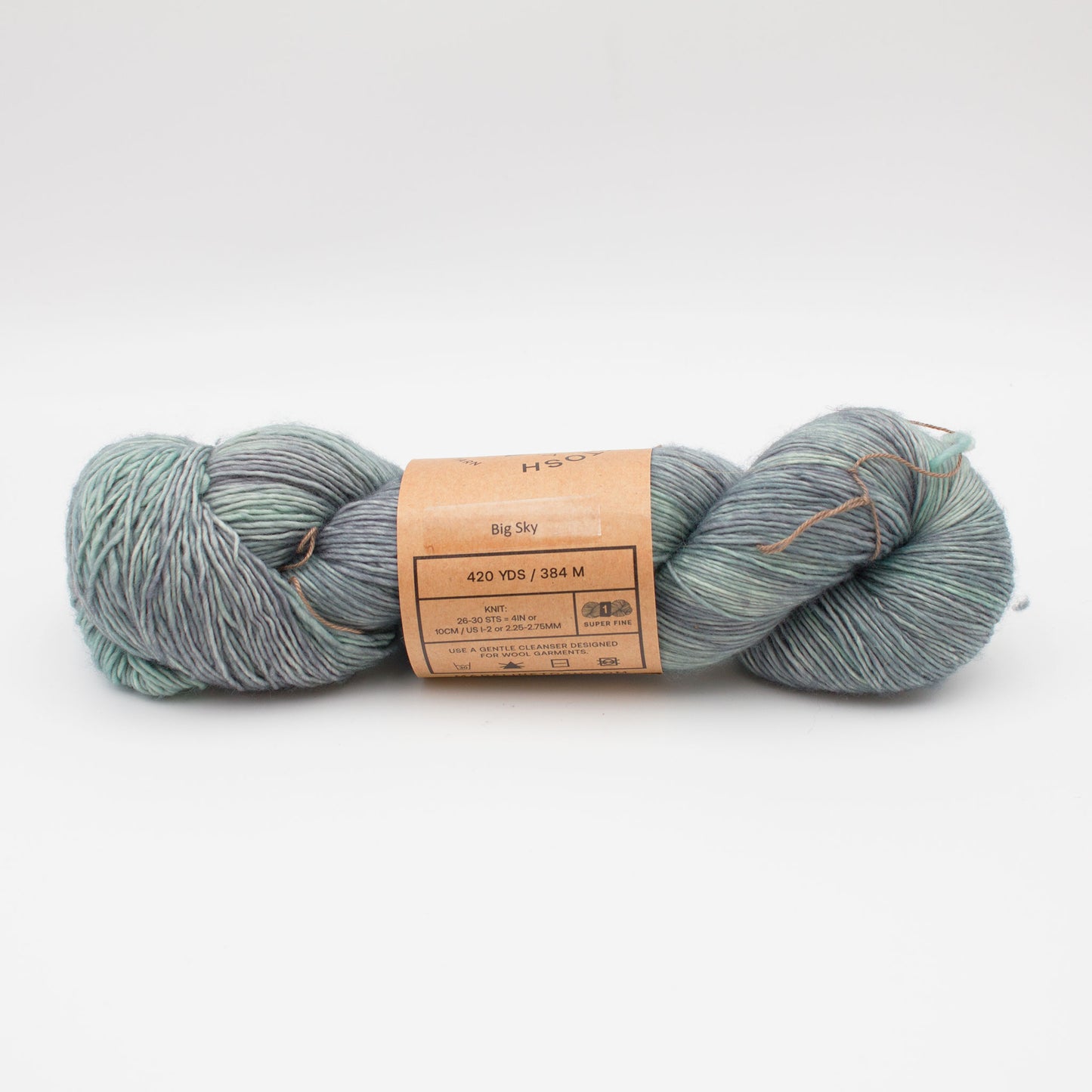 Echeveau de Tosh Merino Light de MadelineTosh coloris Big Sky