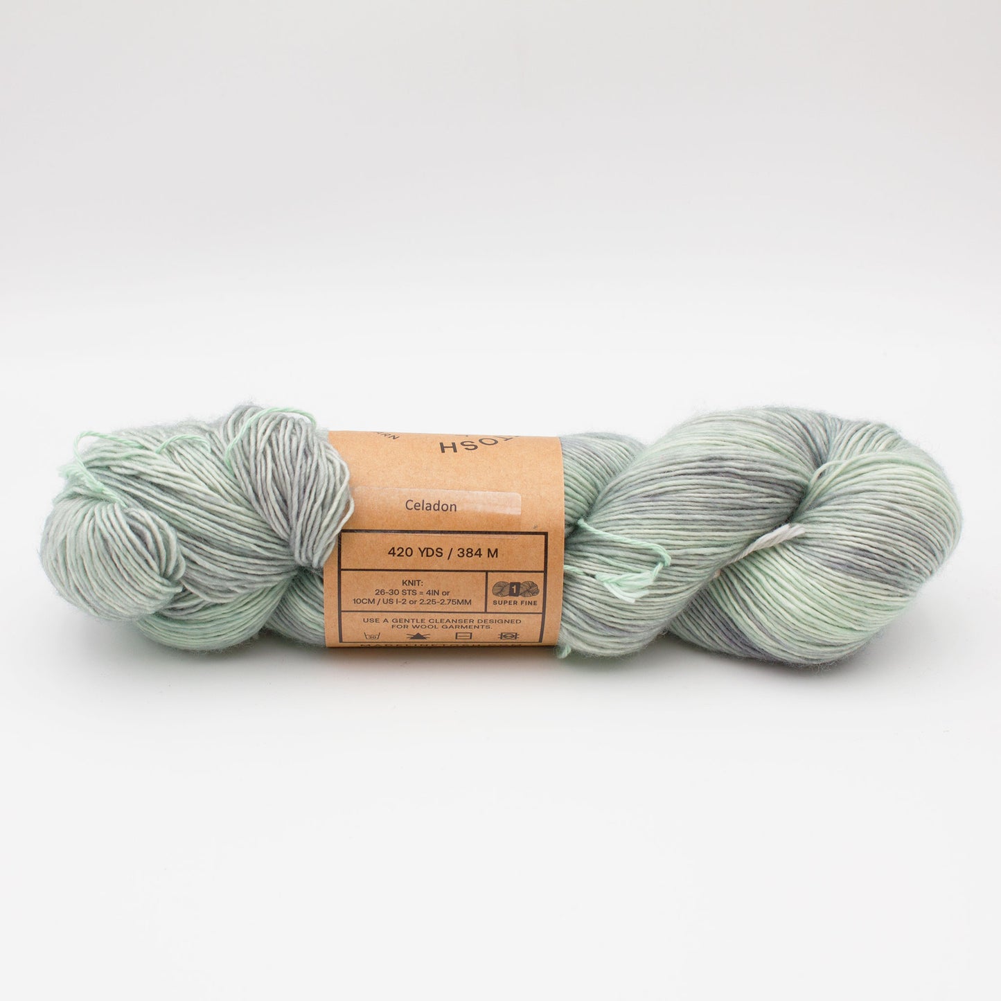 Echeveau de Tosh Merino Light de MadelineTosh coloris Celadon