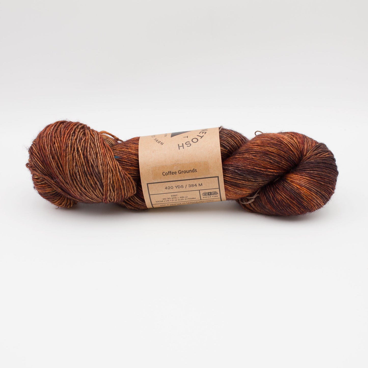 Echeveau de Tosh Merino Light de MadelineTosh coloris Coffee Ground