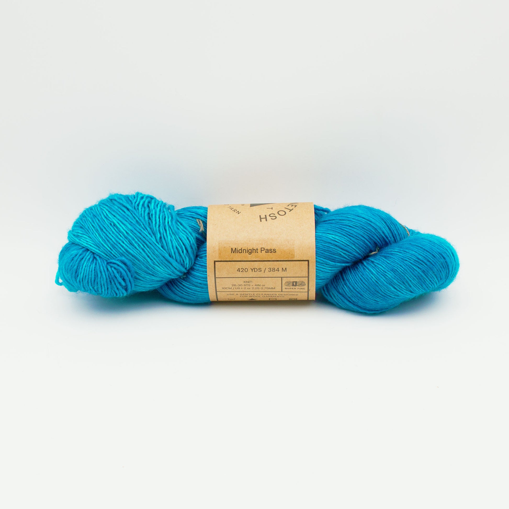 Echeveau de Tosh Merino Light (TML) de Madeline Tosh coloris Midnight Pass