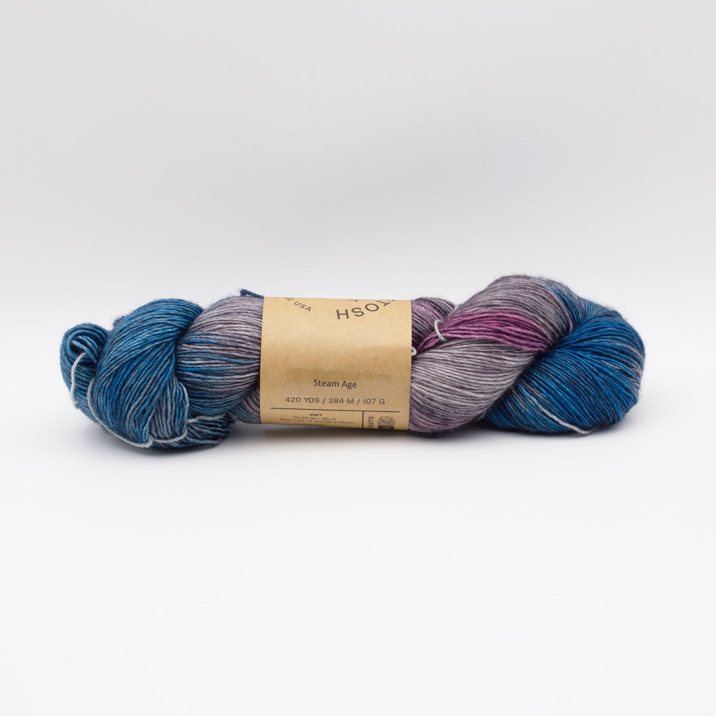 Echeveau de Tosh Merino Light (TML) de Madeline Tosh coloris Steam Age