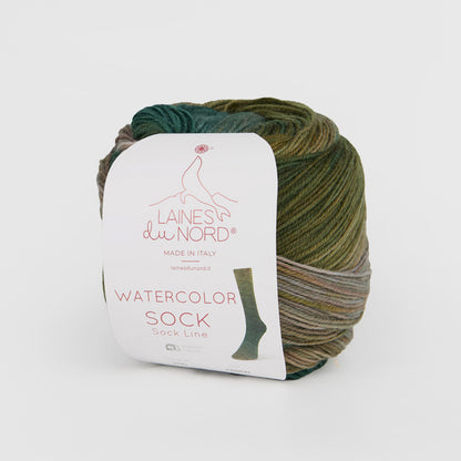 Watercolor Sock - Laines du Nord