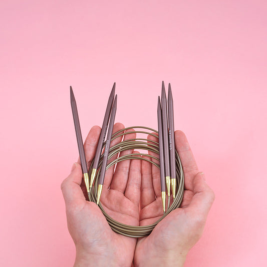 Aiguilles Circulaires Fixes Mystic Lace 80cm - Addi