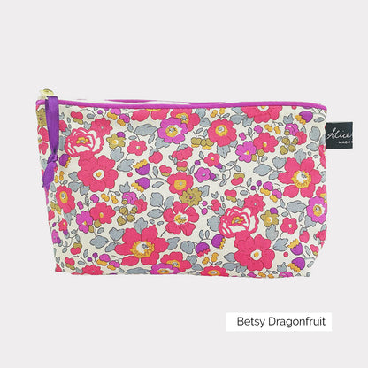 Pochette Zippée en Liberty - Alice Caroline