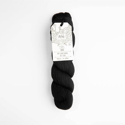 Echeveau de Ayni de Amano Yarns coloris 5008 Black Pepper