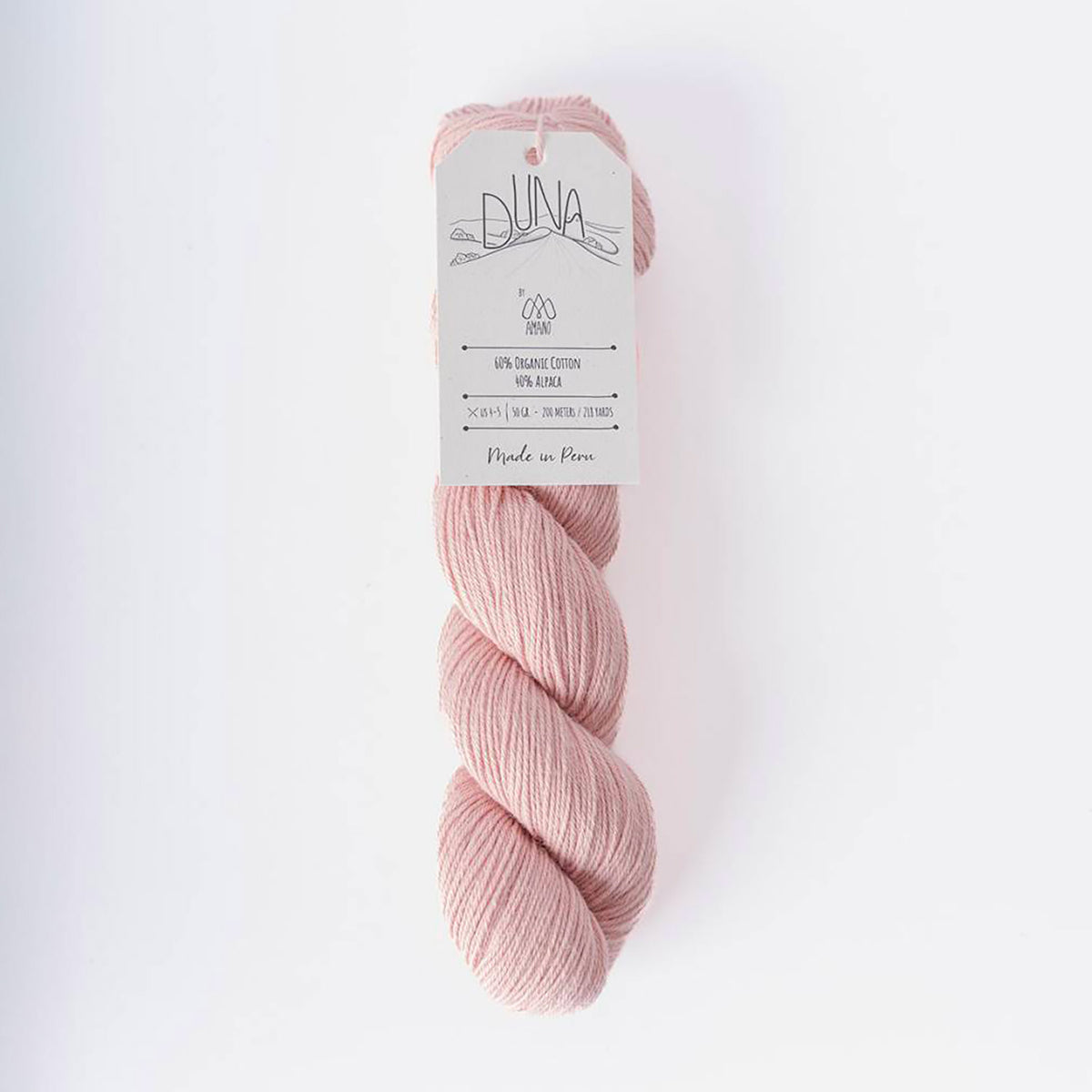 Echeveau de Duna de Amano Yarns coloris 2620 Blush Mirage