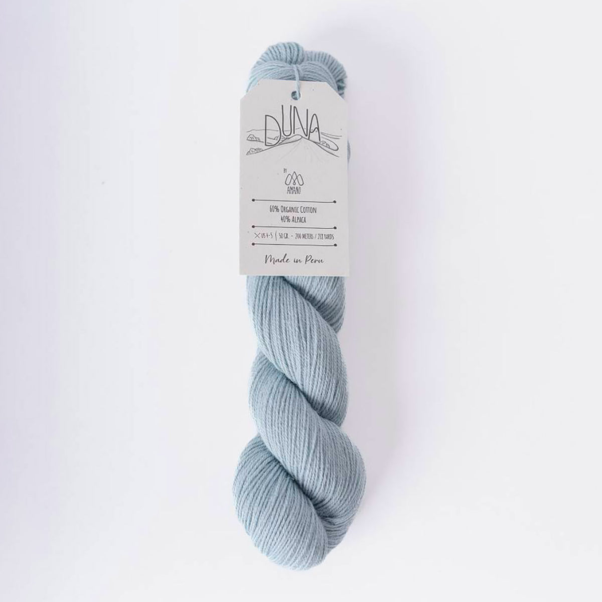 Echeveau de Duna de Amano Yarns coloris 2622 Oasis Mist