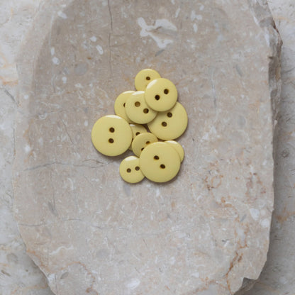 Boutons Classic Shine d'Atelier Brunette coloris Lemon