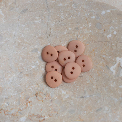 Boutons Jaipur d'Atelier Brunette coloris Maple / Sandy Sand