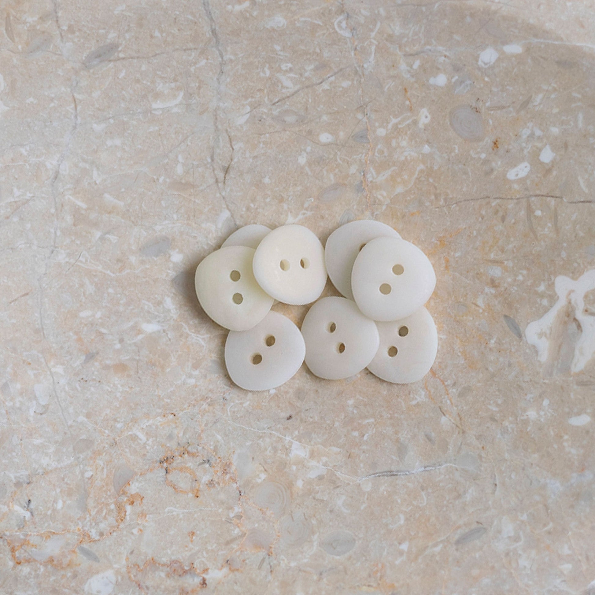 Boutons Jaipur d'Atelier Brunette coloris Off White