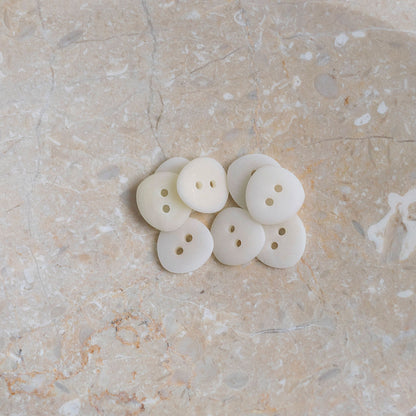 Boutons Jaipur d'Atelier Brunette coloris Off White