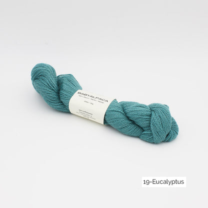 Echeveau de Baby Alpaca de BC Garn coloris 19 Eucalyptus