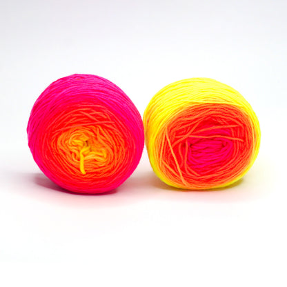 Duo de gradient de Bilum Yarns coloris 334 Gabi